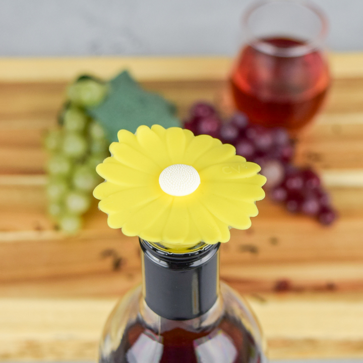 Daisy Wine Stopper / Bottle Stopper by Charles Viancin