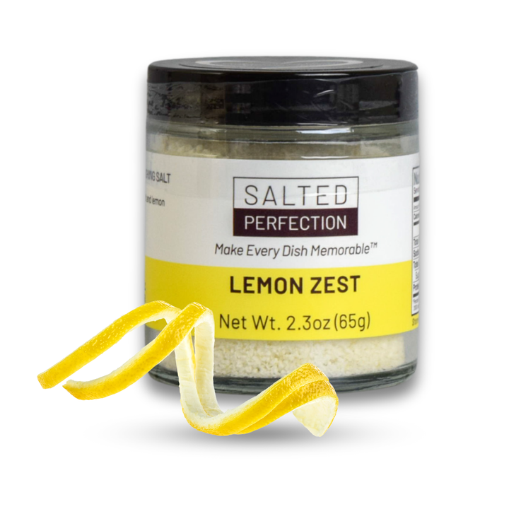 Lemon Zest Finishing Salt by Salted Perfection