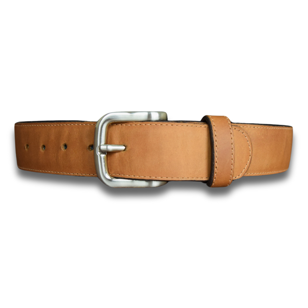 Mahogany Full Grain Leather Belt by World Orphans