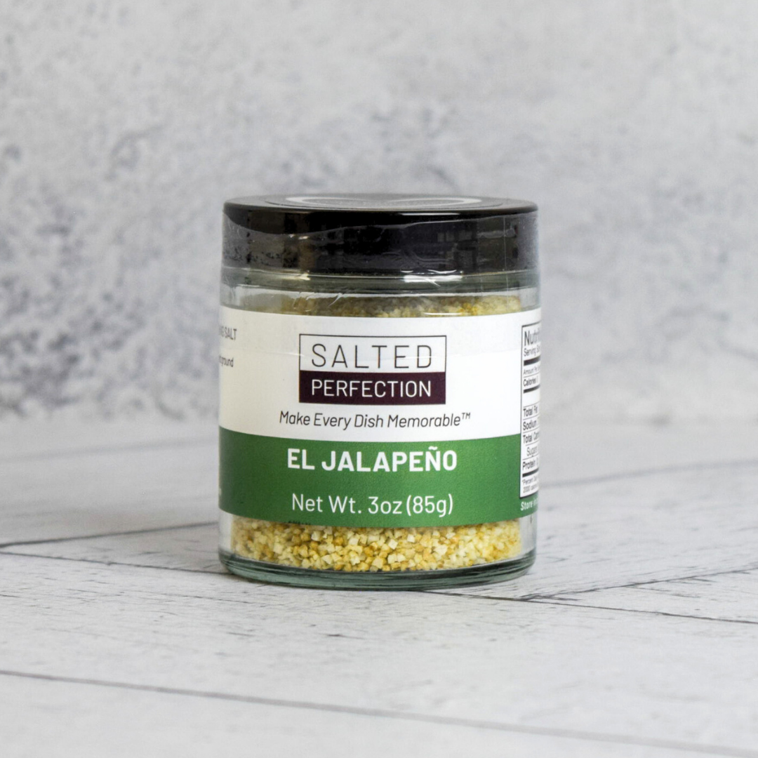 El Jalapeño Finishing Salt by Salted Perfection