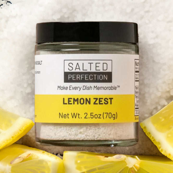 Lemon Zest Finishing Salt by Salted Perfection