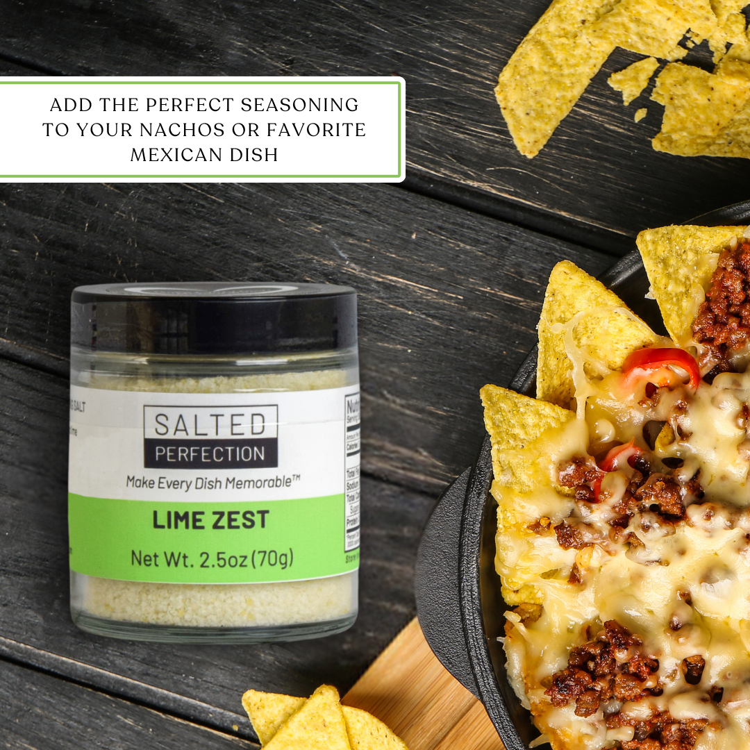 Lime Zest Finishing Salt by Salted Perfection