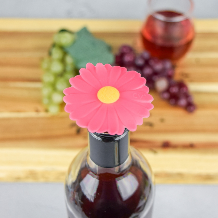 Daisy Wine Stopper / Bottle Stopper by Charles Viancin