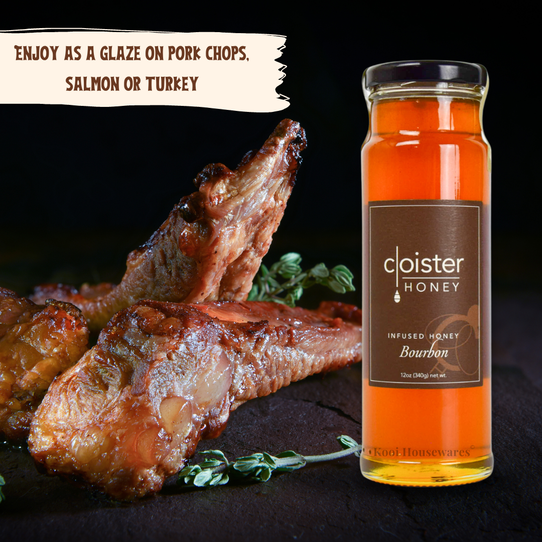 Bourbon Infused Honey - Cloister