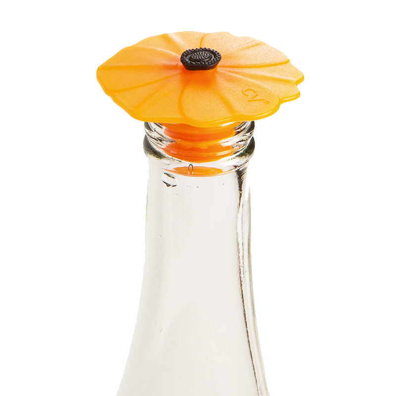 Poppy Wine Stopper / Bottle Stopper by Charles Viancin