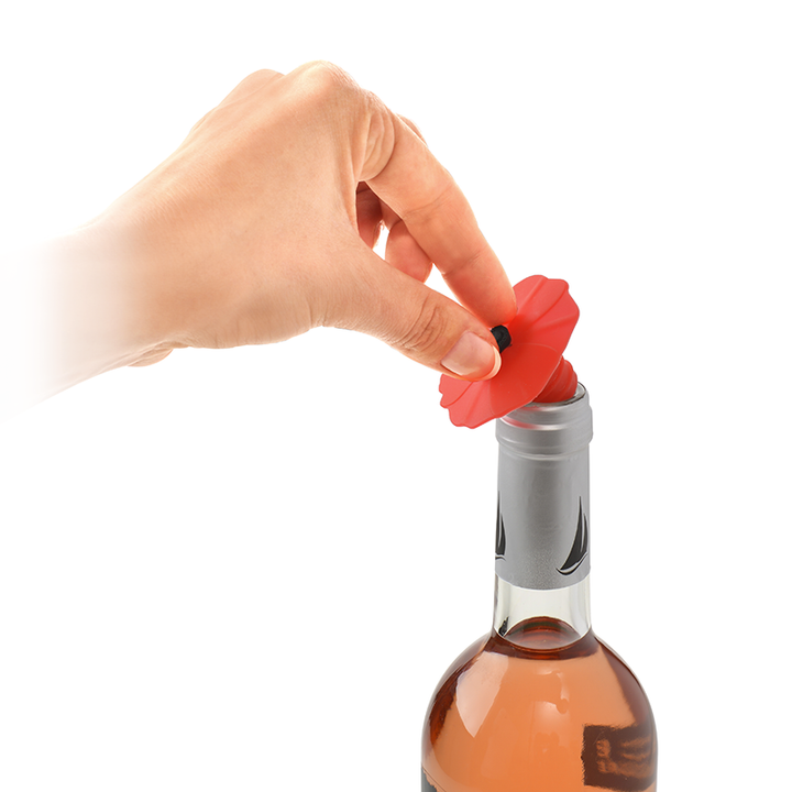 Poppy Wine Stopper / Bottle Stopper by Charles Viancin