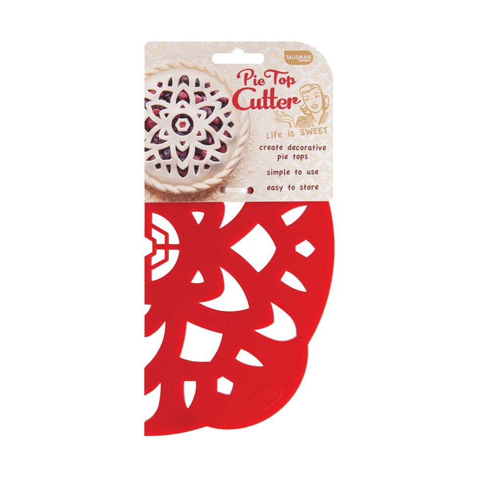 Pie Top Dough Cutter Mandala Design by Talisman