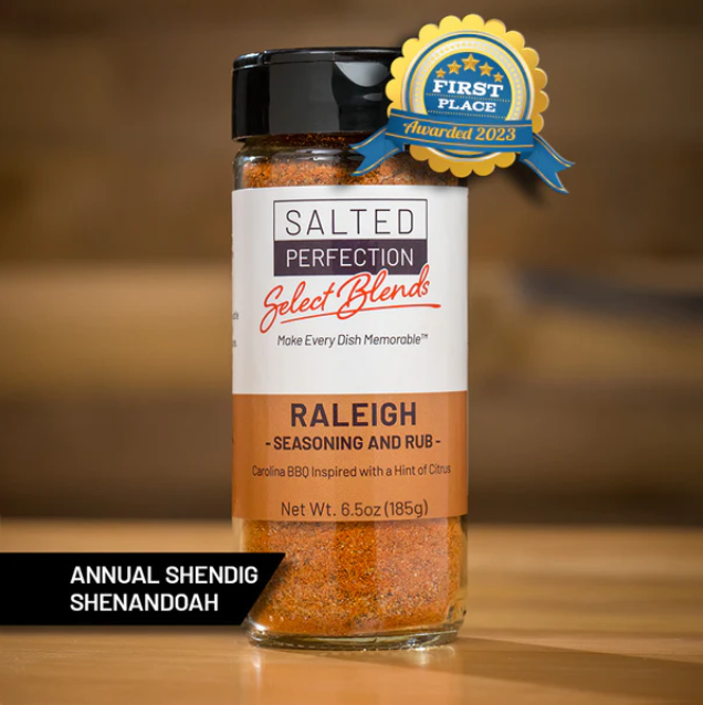 Raleigh Seasoning Blend and Rub by Salted Perfection