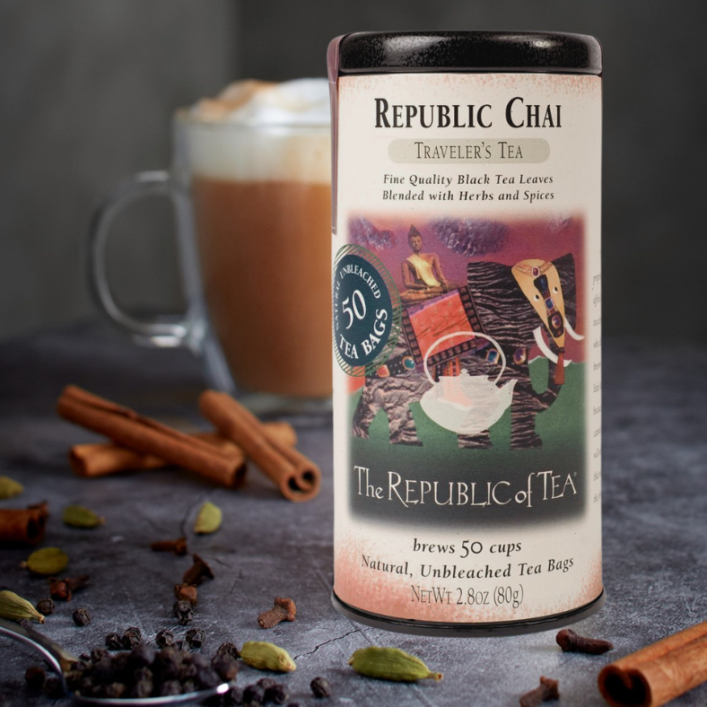 Republic Chai Black Tea Bags by The Republic of Tea