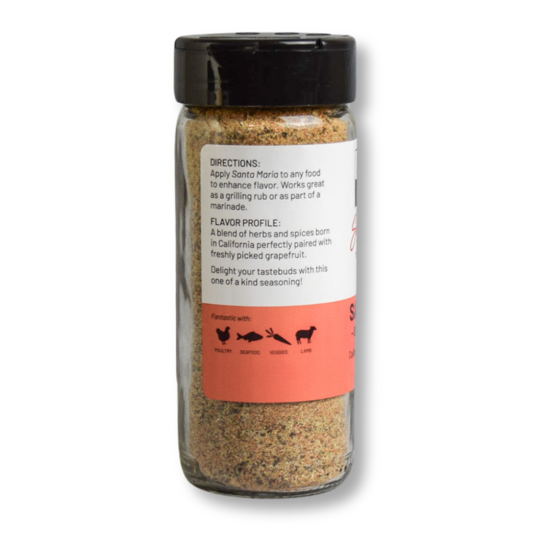 Santa Maria Seasoning Blend and Rub by Salted Perfection