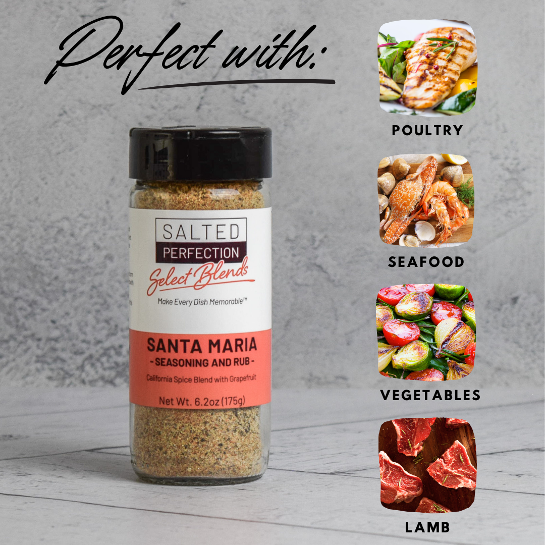 Santa Maria Seasoning Blend and Rub by Salted Perfection