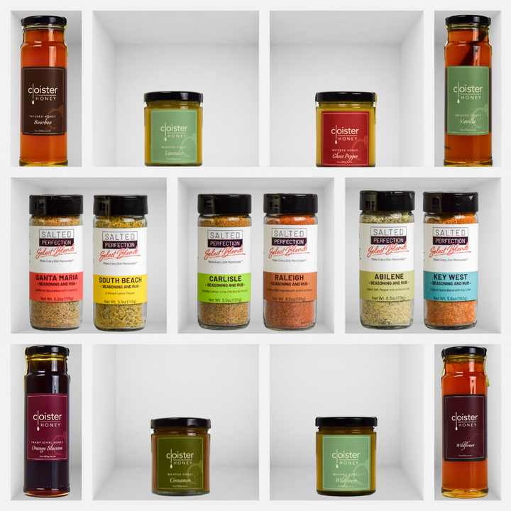 Sweet & Salty Spice Blends and Infused Honey Mega Bundle