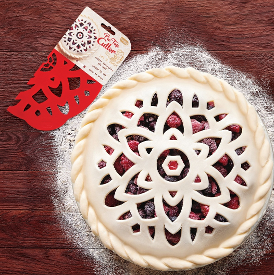 Pie Top Dough Cutter Mandala Design by Talisman