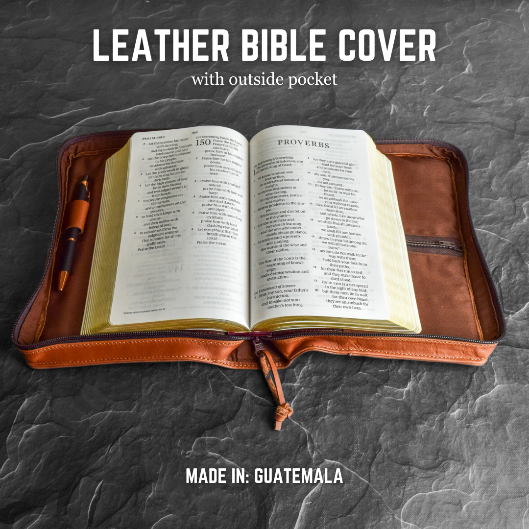 Leather Bible Cover