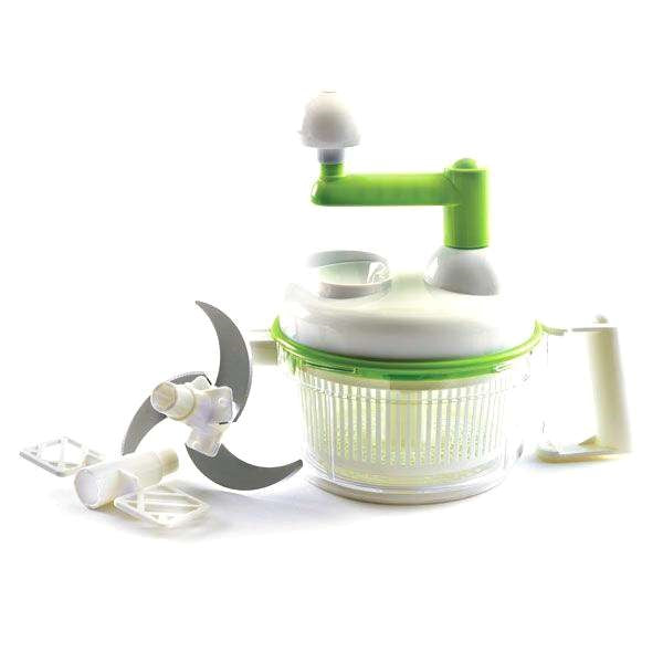 best food processor with closeup of blade