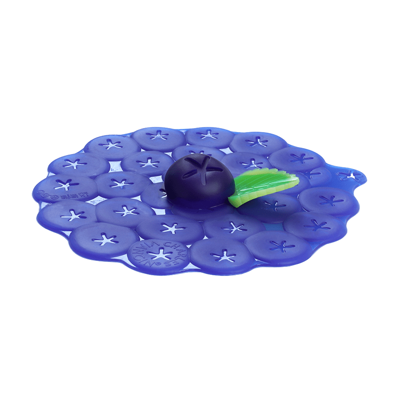 Charles Viancin Charles Viancin Blueberry Drink Covers - 4 inch - Set of 2