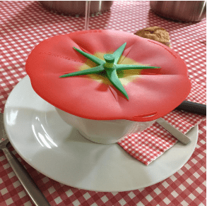 Charles Viancin Charles Viancin Tomato Silicone Lid Gift Set of 4