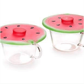 Charles Viancin Charles Viancin Watermelon Drink Covers - 4 inch - Set of 2