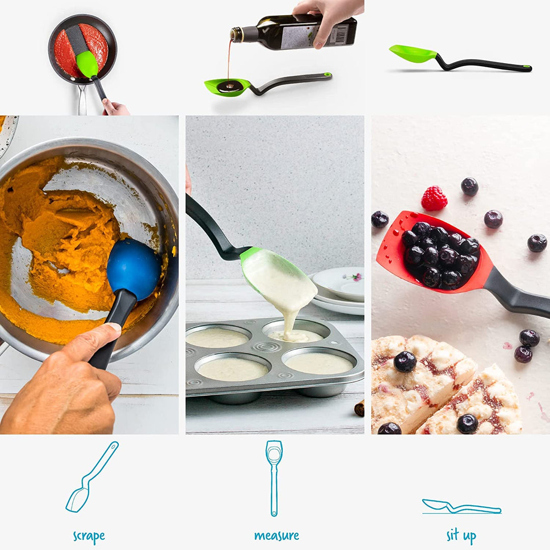 DreamFarm DreamFarm Supoon - Scrape, Stir, and Measure Silicone Spoon