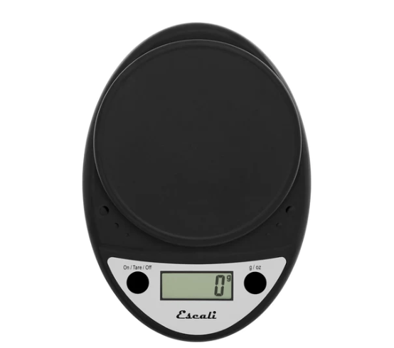 Escali Escali Primo Digital Scale - Black or Metallic Black