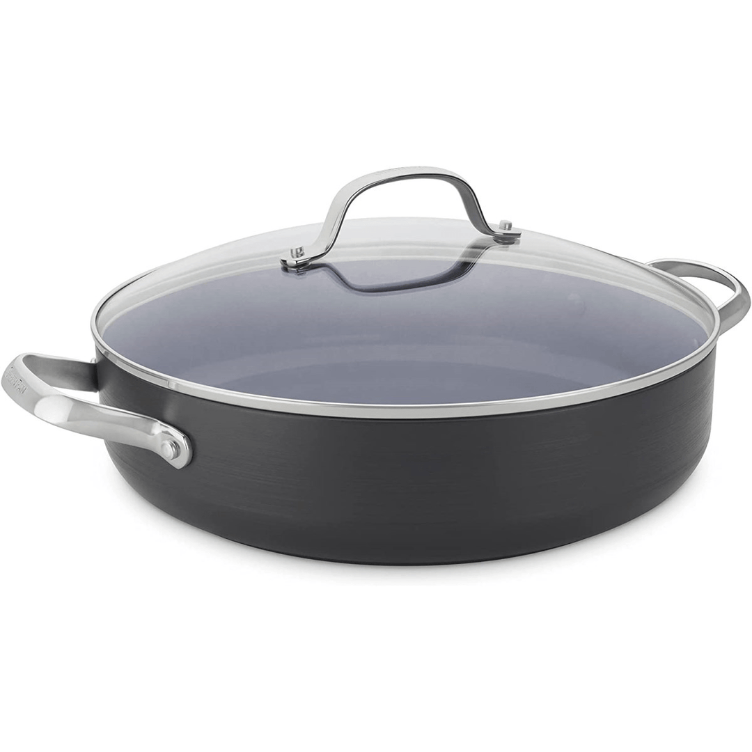 Greenpan GreenPan Valencia Pro Sauteuse Pan With Lid 3.8 QT