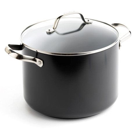 Greenpan GreenPan Valencia Pro 8 Qt. Stock Pot With Lid