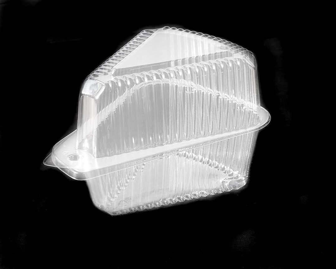 Kooi Housewares Single Slice Pie / Cake / Cheesecake Container (High Dome Lid) - 20 Pack