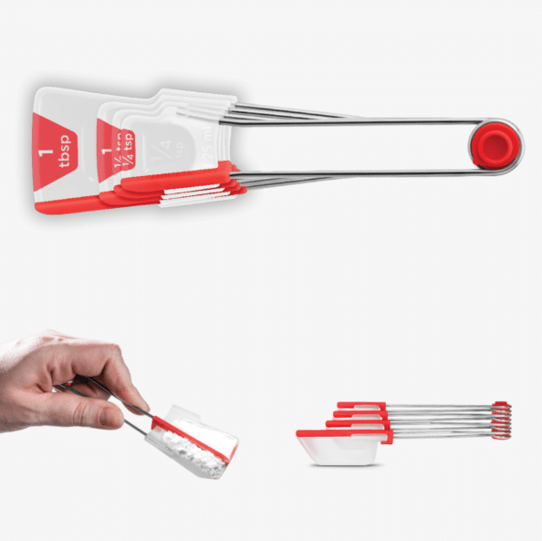 Levoon Measuring Spoons with leveling tool