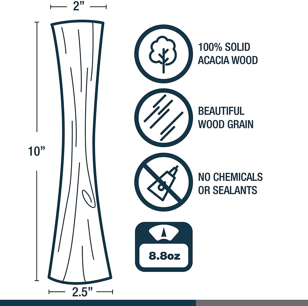 MasonTops Masontops Acacia Wood Pickle Packer / Tamper