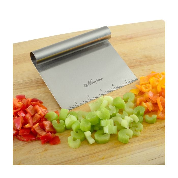 Norpro Norpro Stainless Steel Bench Scraper / Dough Cutter / Chopper