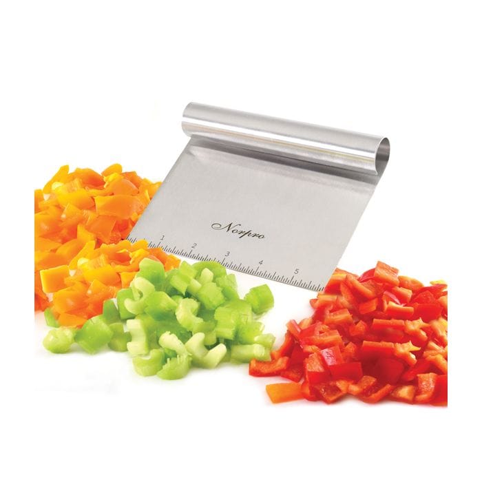 Norpro Norpro Stainless Steel Bench Scraper / Dough Cutter / Chopper