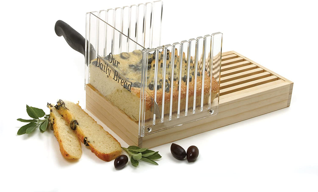 Norpro Bread Slicer with Crumb Catcher