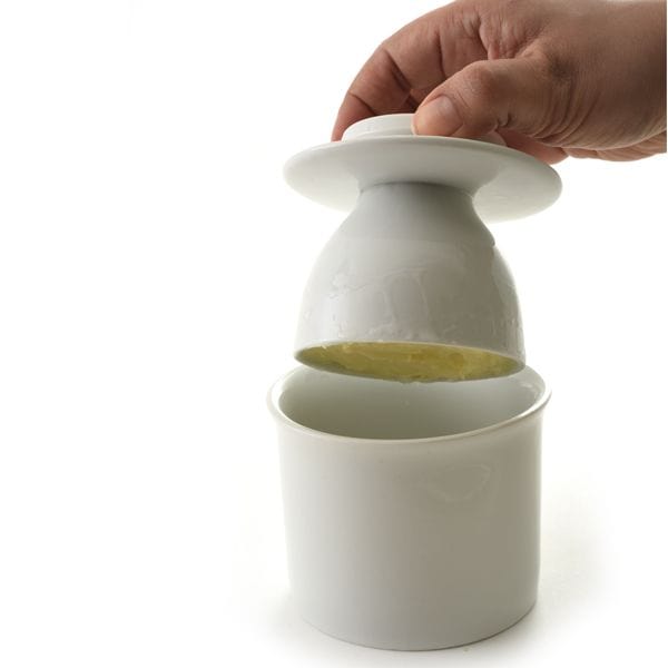 Norpro Norpro White Porcelain Butter Keeper