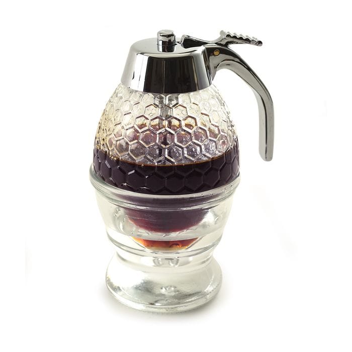 Norpro Glass Honey / Syrup Dispenser