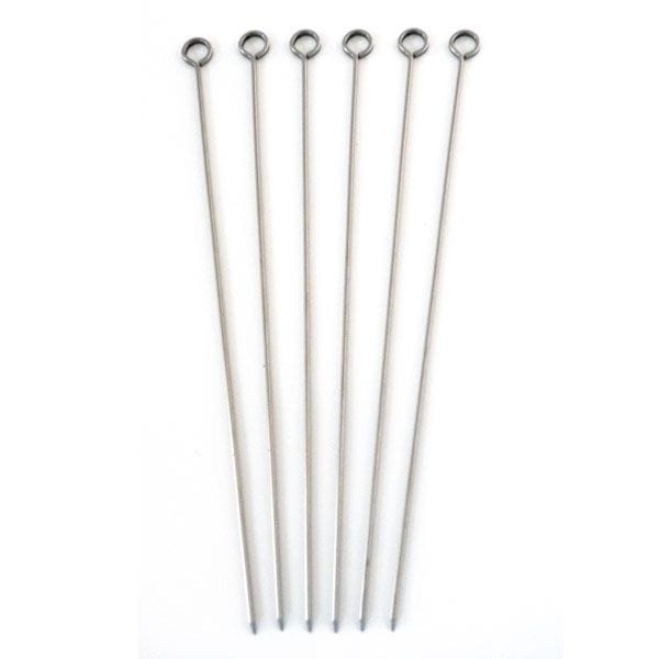 Norpro Stainless Steel Skewers - 12 Inch - Set of 6