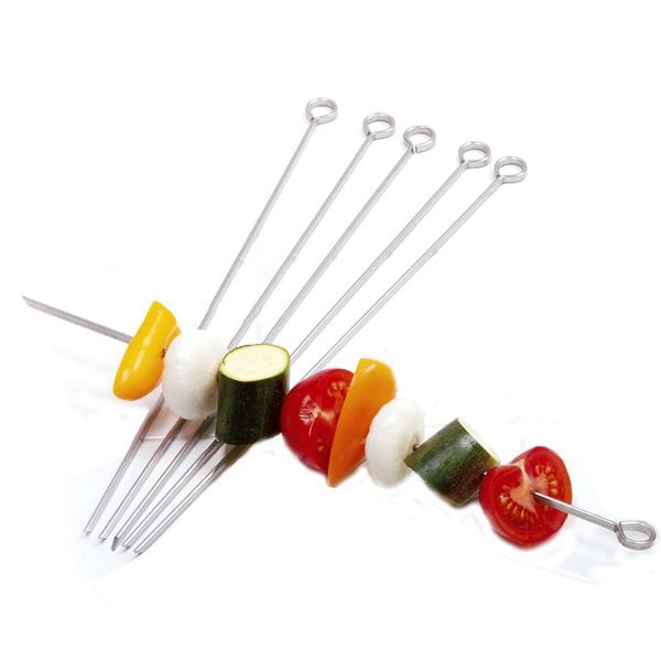 Norpro Stainless Steel Skewers - 12 Inch - Set of 6