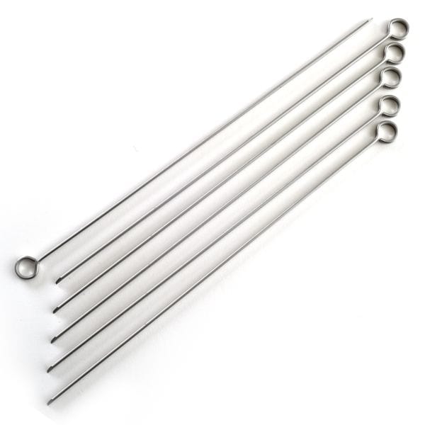 Norpro Stainless Steel Skewers - 12 Inch - Set of 6