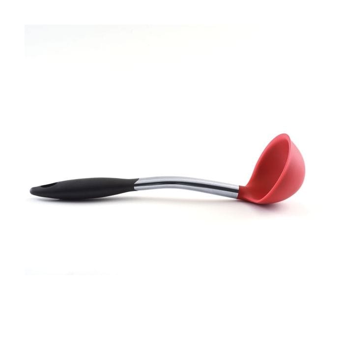 Norpro Norpro Grip-EZ Stainless Steel and Silicone Ladle for Non-Stick Cookware