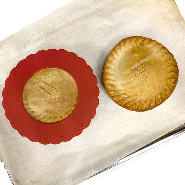 Pie crust shields