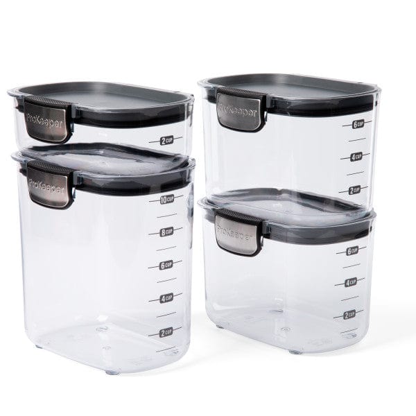 Progressive Progressive ProKeeper+ 4-Piece Airtight Pantry Storage Containers Set