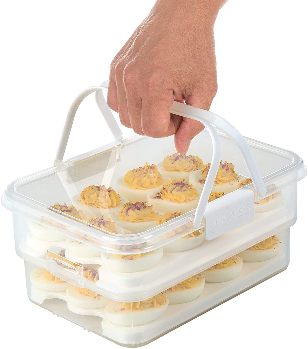 Progressive SnapLock Collapsible Egg Carrier by Progressive