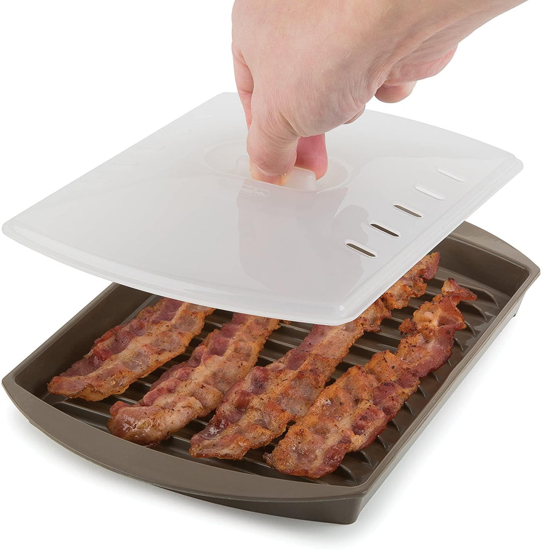 Progressive PrepSolutions by Progressive Small Microwave Bacon Grill - 10 x 7 Inches