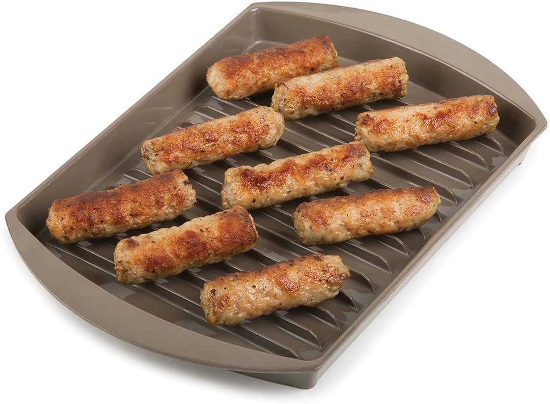 Progressive PrepSolutions by Progressive Small Microwave Bacon Grill - 10 x 7 Inches