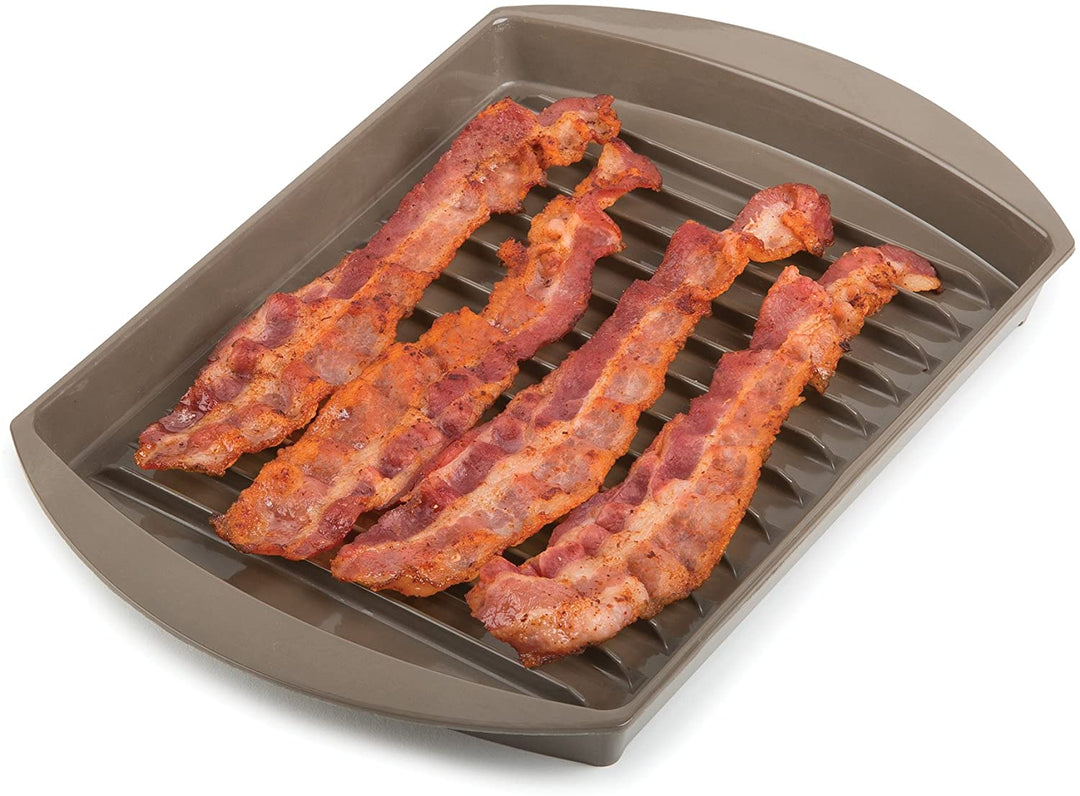 Progressive PrepSolutions by Progressive Small Microwave Bacon Grill - 10 x 7 Inches