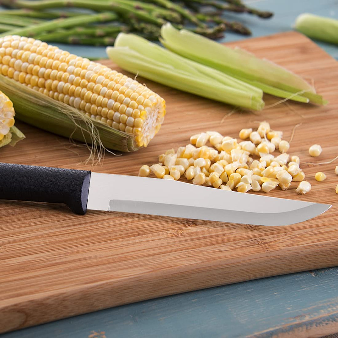 Rada Rada Cutlery Stubby Butcher Knife - Silver or Black