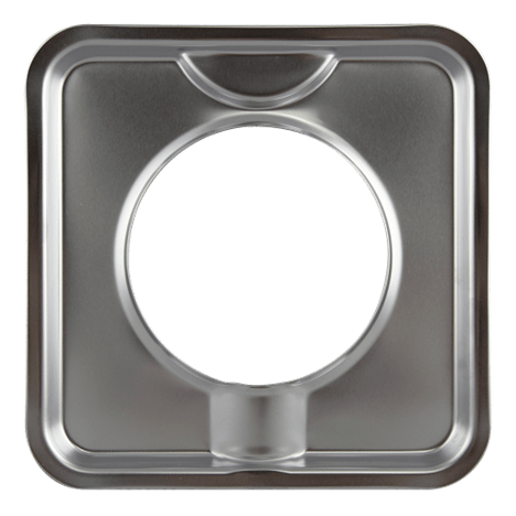 Stove burner drip pans