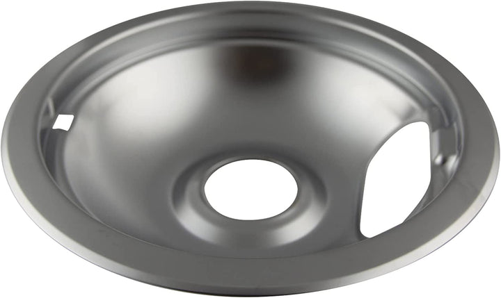 Range Kleen Range Kleen 10124XZ Chrome Style A Drip Pans - Set of 4 - 3 6 Inch and 1 8 Inch