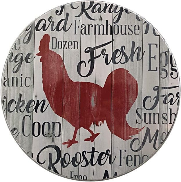 Range Kleen Range Kleen Burner Kover - Farmhouse Rooster