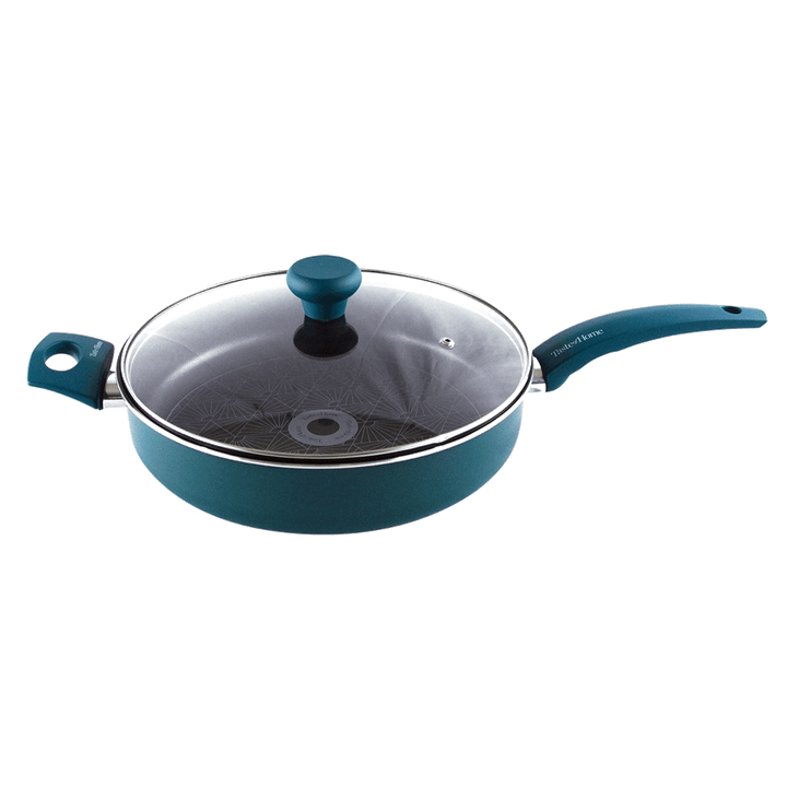 Range Kleen Taste of Home Aluminum Sauté Pan with Lid - 4 Quart