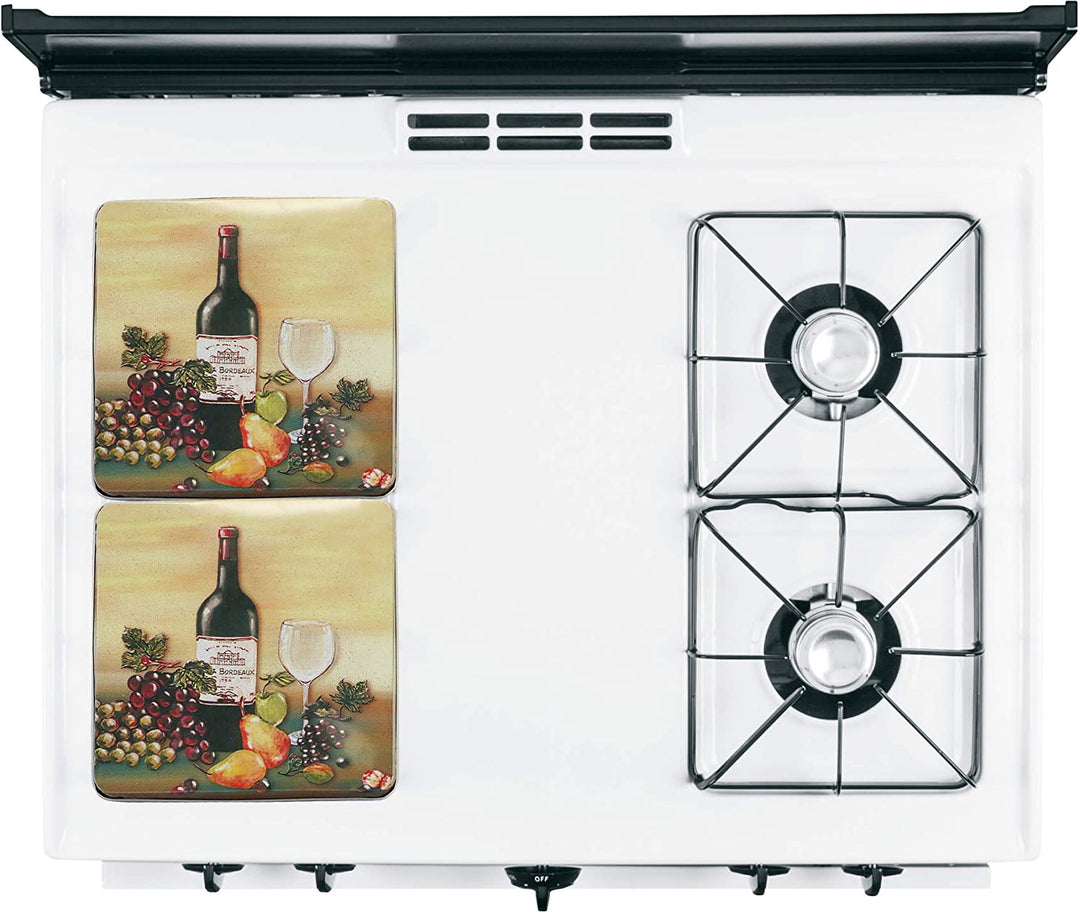 Reston Lloyd Reston Lloyd Wine & Vines - Gas Burner Cover - Set of 4